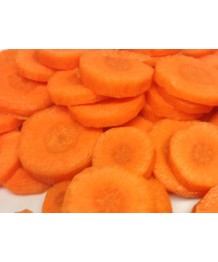 Zanahoria cortada en Rodajas 2-4 Mm 5kg