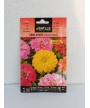 ZINNIA GIGANTE FLOR DALIA VARIADA