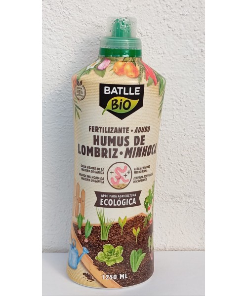 FERTILIZANTE HUMUS DE LOMBRIZ 1250 ML