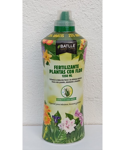 FERTILIZANTE PLANTAS CON FLOR 1250 ML