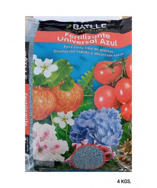 FERTILIZANTE UNIVERSAL AZUL 4KG