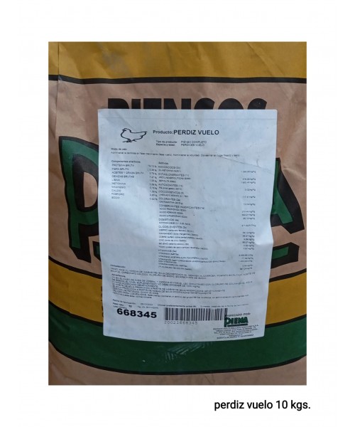 PERDIZ VUELO (10KG)