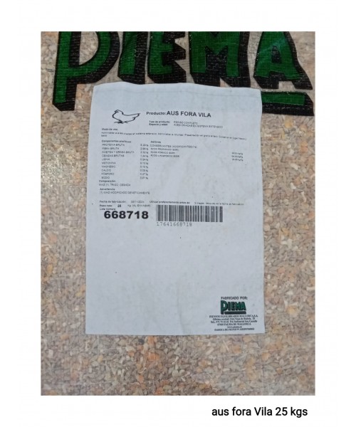 AUS FORA VILA (25KG)