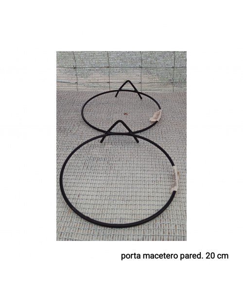 PORTA MACETERO PARED (20 CM)